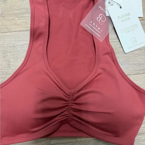 Bombshell Scrunch Tank Bra
M / Terracotta - Picture 2 of 8